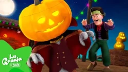 Mueve el Esqueleto 🎃 Baile de Halloween para Niños | La Granja de Zenón | El Reino Infantil
