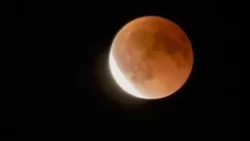 Near total lunar eclipse happening on Thursday evening. Here's how to watch.