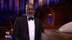 BYUtv Insider | Dennis  Haysbert narrates the Tabernacle Choir at Temple Square Christmas Concert