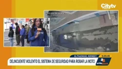 In Just 22 Seconds: Electric Motorcycle Stolen in El Palenque Neighborhood | CityTv