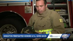 Kingston firefighter honors 9/11 by giving back
