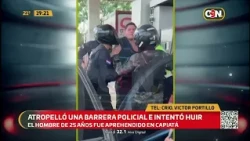He Ran a Police Blockade and Tried to Flee in Capiatá!