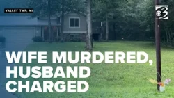 Michigan man says he strangled, stabbed wife to death, docs show