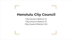 CIF Primary Group 9 - Honolulu City Council
