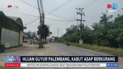 Rain Hits Palembang, Haze Decreases