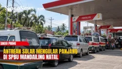 Krisis BBM Belum Usai, Antrean Kendaraan Kembali Mengular di Mandailing Natal | Sindo Prime | 23/10