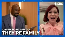 Mike Colter Reacts to a Surprise Message from Carrie Preston | CBS Before You Go
