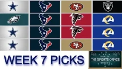 NFL Week 7 Picks: Cowboys-Eagles, 49ers-Falcons & Chiefs-Seahawks