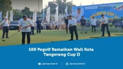 PGI Kota Tangerang Gelar Turnamen Golf Wali Kota Cup II, Diikuti 100 Pegolf | BEBEJA