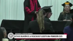 ACTO DE COLACIÓN FACULTAD DE FILOSOFÍA UNA FILIAL SN PEDRO