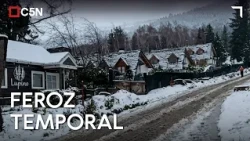 Bariloche on ALERT due to HEAVY SNOWFALL