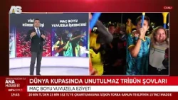 AS TV MAIN NEWS WITH ORKUN YAZGAN / UNFORGETTABLE STADIUM SHOWS AT THE WORLD CUP
