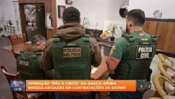 Operação "Pão e Circo" do Gaeco atua em 19 municípios com foco em contratações de shows