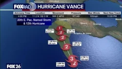 Tropical Weather Forecast: Tracking Hurricane Vance