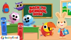 🎒 Back to School Compilation | ABC Song, Teacher Song, School Bus, Daily Routine & More | BabyFirst