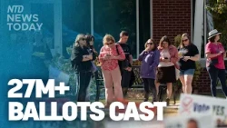 Over 27 Million Americans Have Voted Early; Anthropic Files Blockbuster IPO | NTD News Today Oct. 26