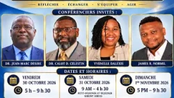 8ème GRAND COLLOQUE PROTESTANT du 30 OCTOBRE au 1er NOVEMBRE 2026