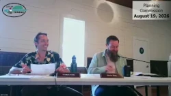 Trinidad Planning Commission Meeting of 2026-08-19