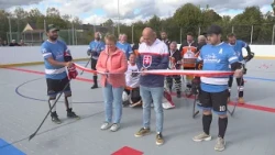 Slávnostné otvorenie hokejbalového ihriska v Brezovej