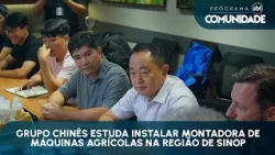 Chinese group considers setting up agricultural machinery assembly plant in the Sinop region.
