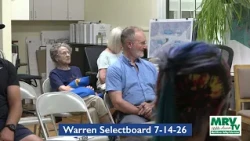 Warren Selectboard 7-14-26
