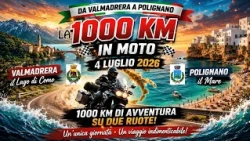 MOTOCLUB REVOLUTION - FROM VALMADRERA TO POLIGNANO A MARE: 1000 KM OF PASSION AND SOLIDARITY