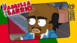 Don Sebas Es Sirviente Del Abuelo | La Familia Del Barrio | Comedy Central LA