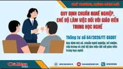 Regulations on Professional Standards and Working Conditions for Vocational High School Teachers