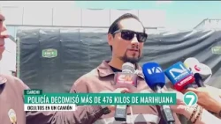 EN CARCHI, DECOMISARON  MÁS DE 400 KILOS DE MARIHUANA OCULTOS EN UN CAMIÓN