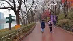 WALKING NO TALKING in Seoul, around one of the world's tallest buildings, Lotte World Tower