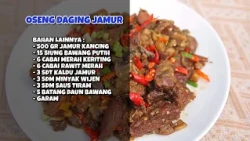 Mpok Ciul's Stir-Fried Beef and Mushrooms, Guaranteed to Make You Hungry Instantly! - LET'S COOK!!