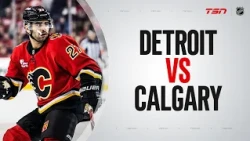 Detroit Red Wings vs. Calgary Flames | NHL Highlights