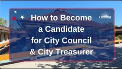 How to Become a Candidate for City Council & City Treasurer (2026)