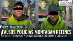 ¡Falsos policías montaban retenes para extorsionar a conductores en CDMX y Edomex!