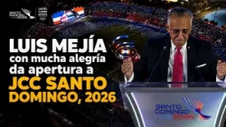 Speech by Luis Mejía, President of Centro Caribe Sports