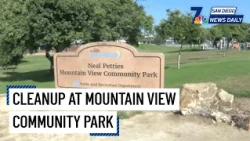 Aug. 30 | Volunteers cleanup Mountain View Community Park | NBC 7 San Diego