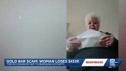 'It's very scary': Woman warns others after losing $433K in gold scam