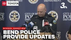 Bend Police provide update on Silver Rail Elementary shooting