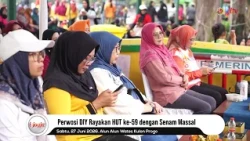 Perwosi DIY Rayakan HUT ke 59 dengan Senam Massal - I-Jogja