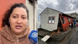 Family lost their home after intense storm surges in Penco: they need help to start over
