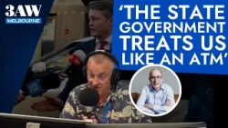 Tom Elliott ALARMED about the states debt and economic status | 3AW Melbourne
