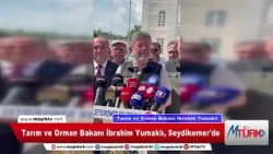 Tarım ve Orman Bakanı İbrahim Yumaklı, Seydikemer'de