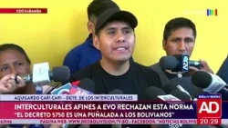 Evo Morales allies reject Supreme Decree 5750