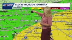 Hot and steamy Sunday, July 18 update | Beneficial rain and a risk of a few severe storms in Nort...