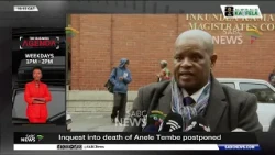 Anele Tembe inquest set for September 2026