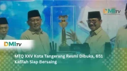 25th MTQ of Tangerang City Officially Opened, 651 Participants Ready to Compete