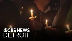 Vigil held after shooting at Oregon school