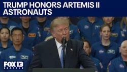 Trump honors Artemis II astronauts with Medal of Honor | FOX 13 Seattle