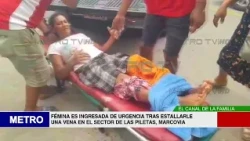 Woman rushed to hospital after a vein bursts in the pool area, Marcovia