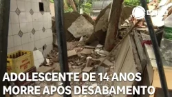 House collapse during renovations kills 14-year-old teenager in Rio.
